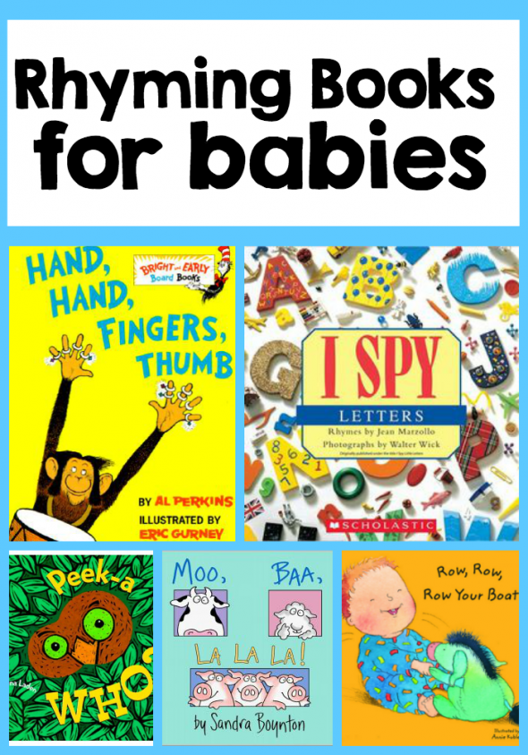 Here's a list of fantastic rhyming books for babies! It's a great list to choose from when you're buying for a new mom.