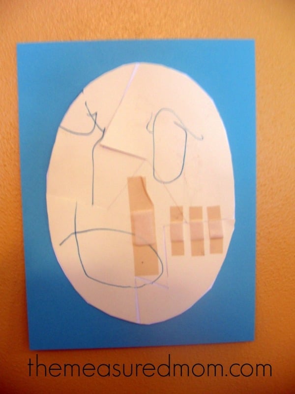 letter H humpty dumpty puzzle