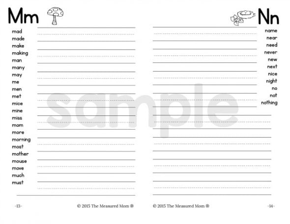 These free printable spelling dictionaries are AMAZING. 6 different versions for kids ages 4-8. So perfect to use during writing workshop! 