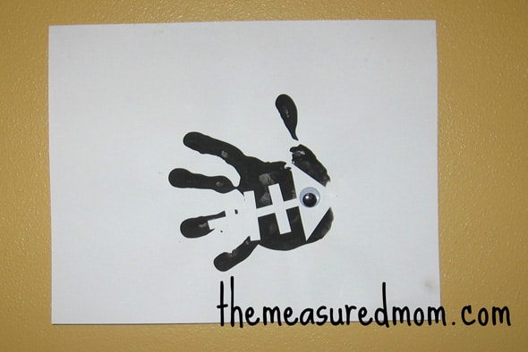 handprint X-ray fish letter X