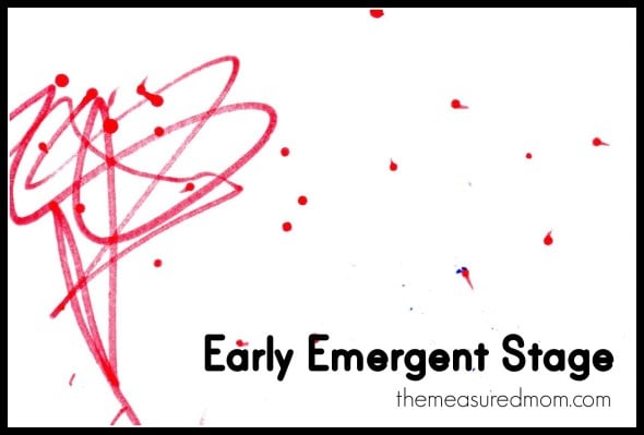 sample of early emergent writing
