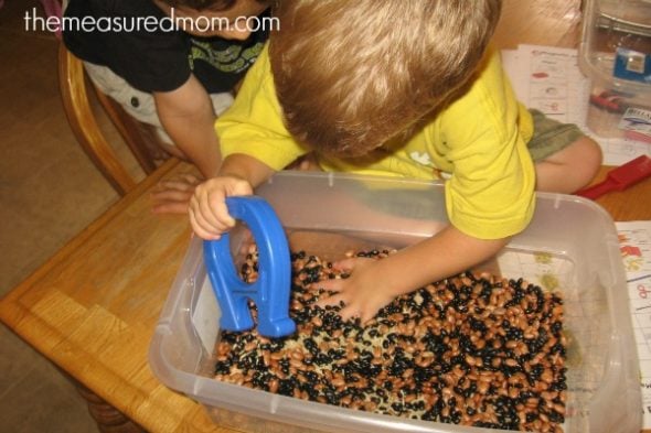 Check out our simple sensory fun for learning about magnets - just right for preschoolers and kindergartners!