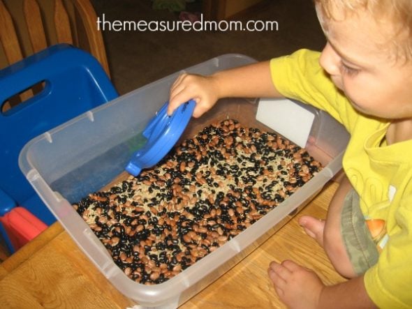 Check out our simple sensory fun for learning about magnets - just right for preschoolers and kindergartners!