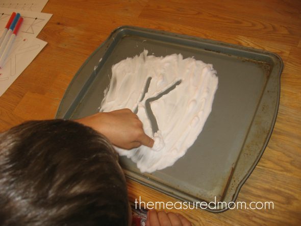 Check out this post for creative ways to teach kids to write the alphabet!