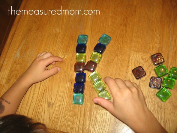 Check out this post for creative ways to teach kids to write the alphabet!