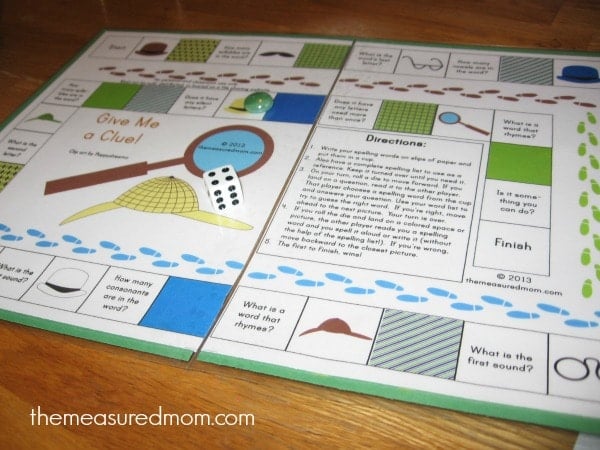 Get this free spelling game for kids in grades 1-4. Use with any word list!