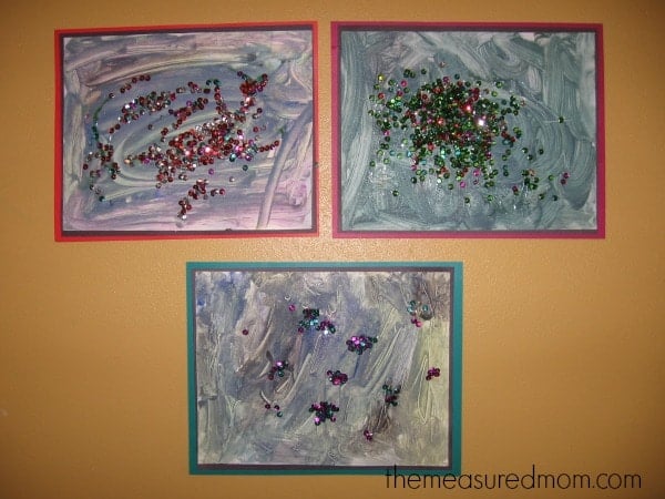 Looking for letter N crafts? You'll find a variety of process art and simple crafts over at The Measured Mom.