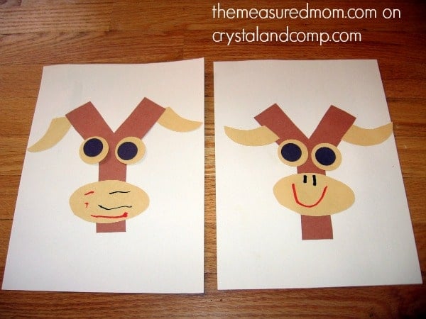 Find 7 creative letter Y crafts at The Measured Mom!