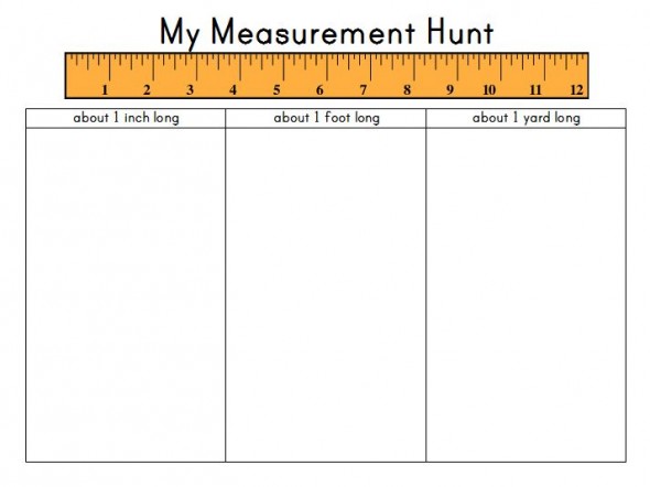 Want a simple lesson for teaching measurement to kids? Check out this post for teaching linear measurement using yarn. Free printables included!