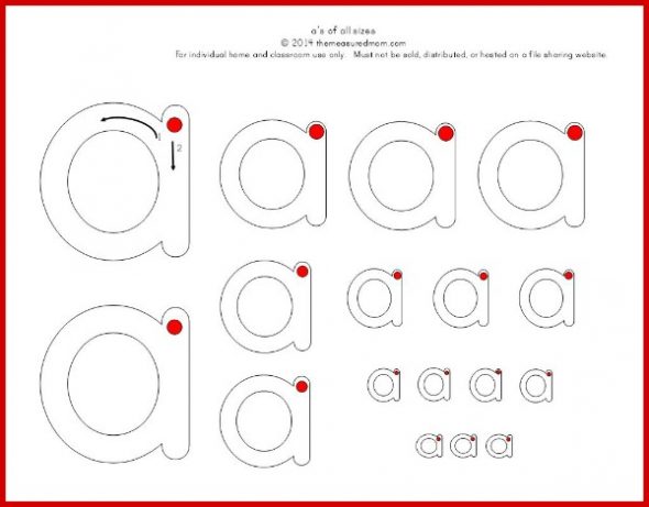 Looking for free handwriting pages for preschoolers? Get a complete set of beginning pages here!