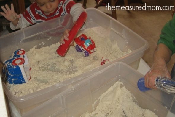 cloud dough and coins (10) - the measured mom