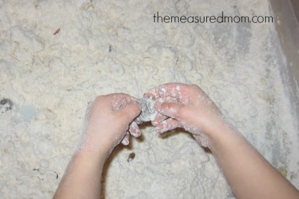 cloud dough and coins (8) - the measured mom