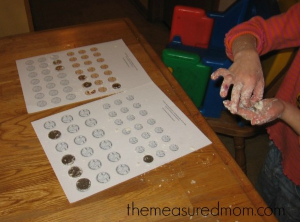 cloud dough and coins (9) - the measured mom