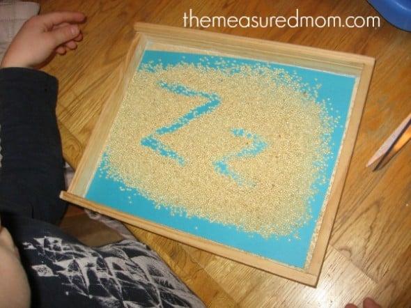 make letter Z (3) - the measured mom