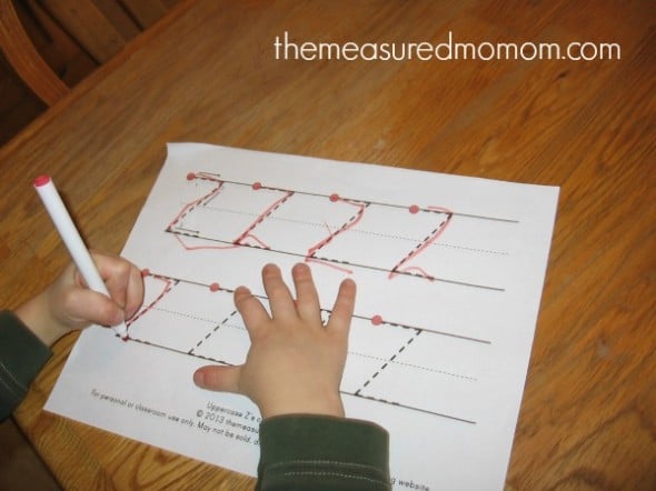 make letter Z (6) - the measured mom