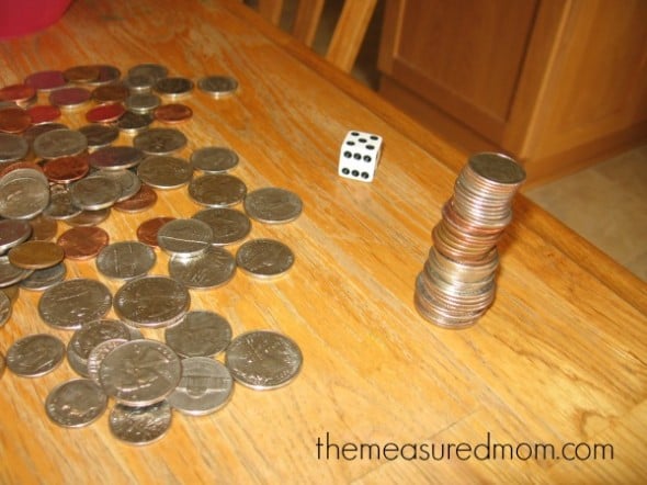 What a fun collection of coin activities for preschool, kindergarten, and first grade! 