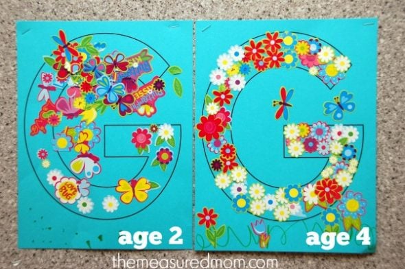 Check out this fun and simple crafts for toddlers and preschoolers - all featuring the letter G.