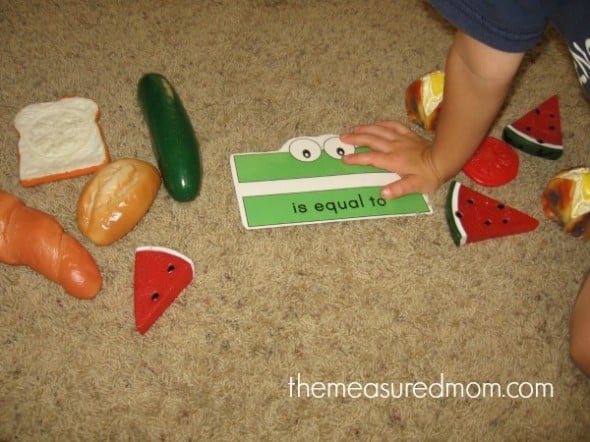 These alligator great than, less than printables are wonderful for comparing numbers! 