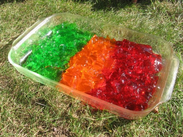 Jello sensory play 1
