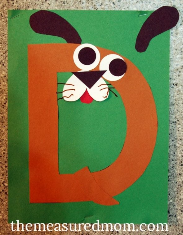 This post shares eight fun letter D crafts and art ideas for preschoolers!