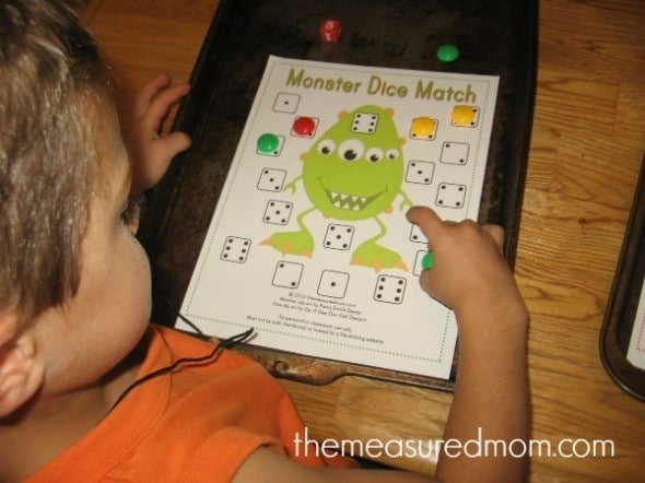 Check out this giant collection of dice games for preschoolers! You and your little one will have a lot of fun trying out these activities. 