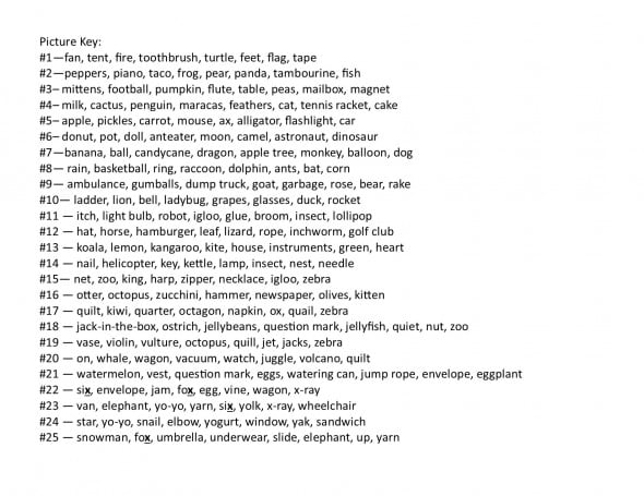 Need a beginning sounds activity? Teach letter sounds with these 25 FREE picture mats. Each mat adds a new letter. 