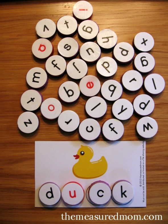 short u spelling mat sample