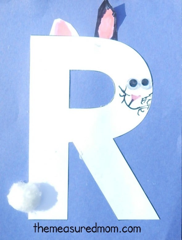 We've got such a great variety of letter R crafts and art projects for preschool!
