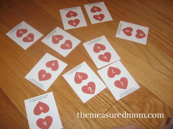 Get this free printable make 10 addition game - great for kids ages 5-8!