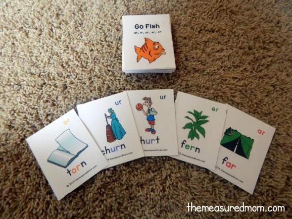My early reader LOVED this r controlled vowels activity. We played it three times in a row!