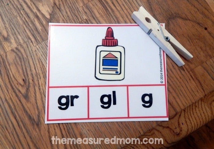 Such a hands on beginning blends activity! Get all 64 cards FREE. 