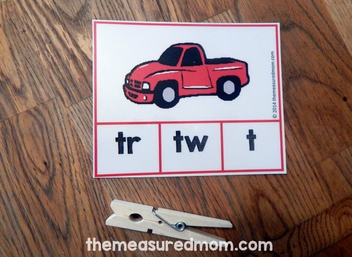 Such a hands on beginning blends activity! Get all 64 cards FREE. 