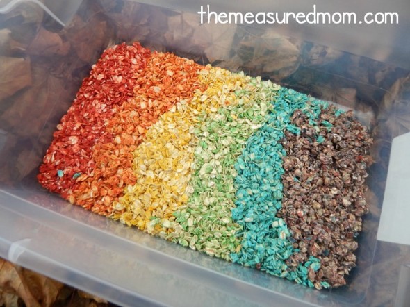 Looking for some fun sensory play ideas? We've got 26 -- one for each letter of the alphabet! 