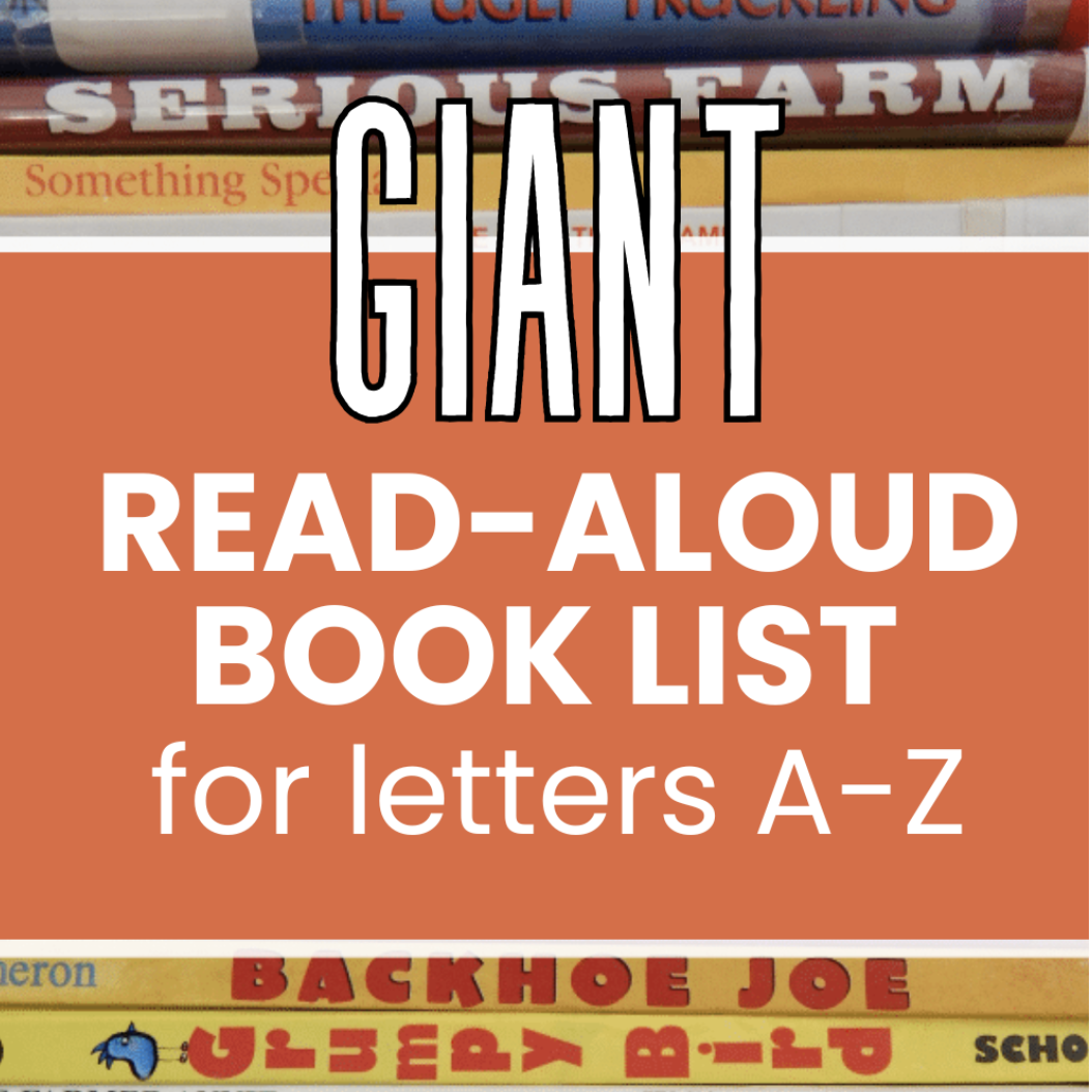 A giant book list for every letter of the alphabet! - Reach All Readers
