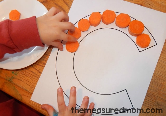If you're looking for letter C activities for preschool, you'll love this peek at our week of fun, hands-on alphabet activities. Get free printables, too!