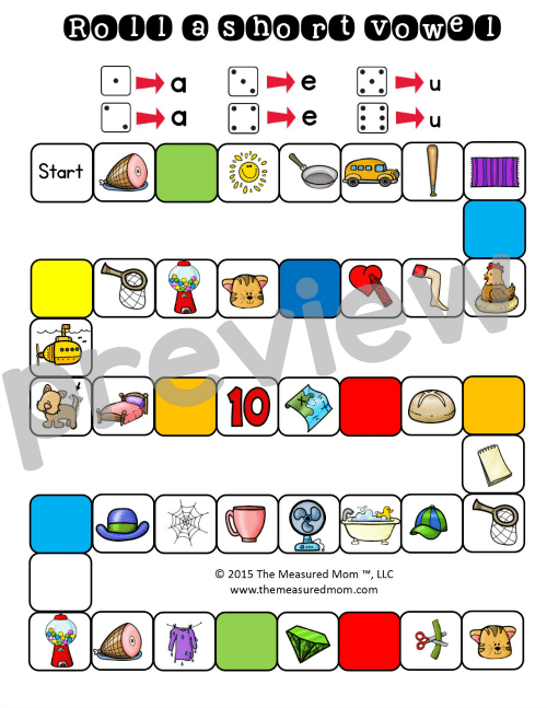 Looking to help your child learn those tricky short vowels? Print one of 26 FREE short vowel games for some low-prep practice! 