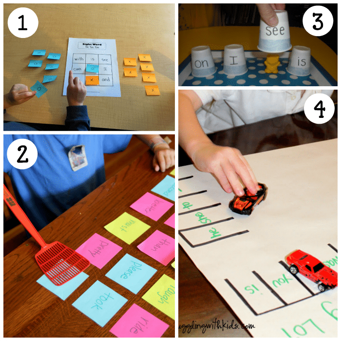 Looking for sight word activities? Try these games for some fun sight word practice!