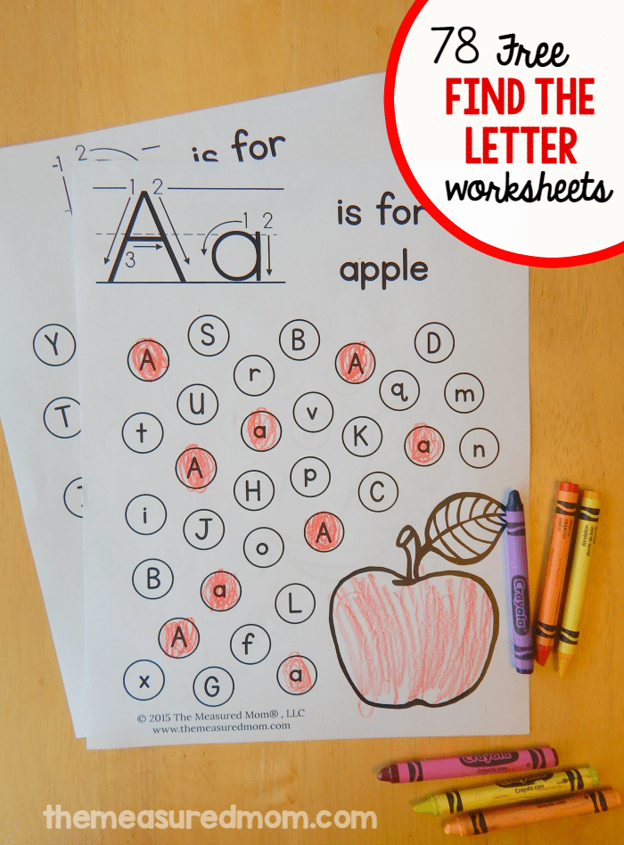 Letter Finders Using Numbers Fill In Letter find worksheets - Reach All Readers