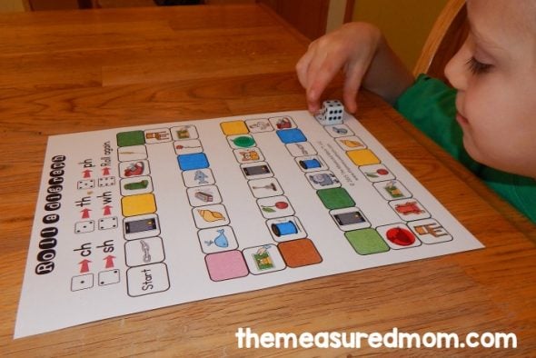 These five digraph games are great for teaching digraphs in kindergarten or first grade! 