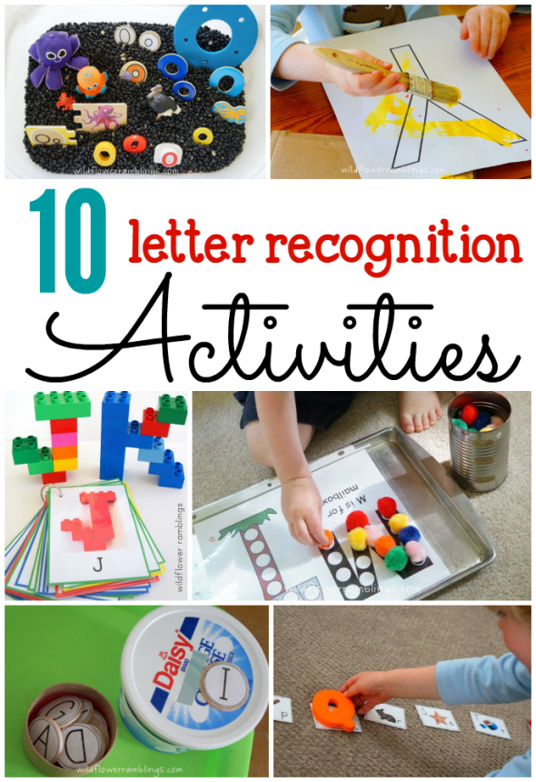 10 letter recognition activities