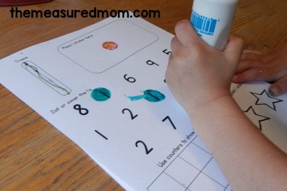 These free number worksheets for preschool reinforce a variety of skills... with lots of hands-on practice! 