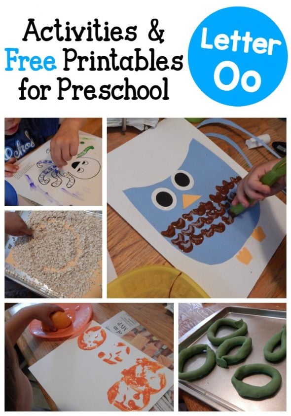 Check out this variety of fun letter O activities for preschoolers!