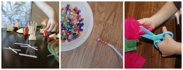 These fine motor activities for preschoolers are simple and easy to prepare - love! 
