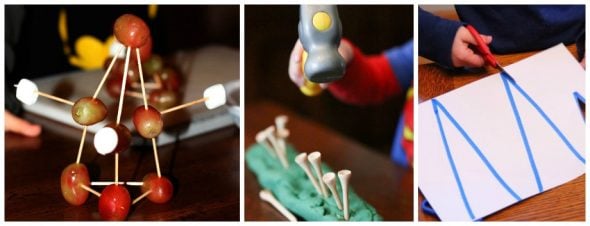 These fine motor activities for preschoolers are simple and easy to prepare - love! 