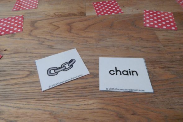 It's a free long a game! Print this set of 24 matching pairs to help your child learn to read and spell the long a words.