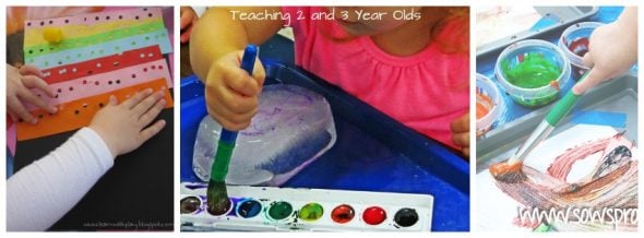 Check out these 26 process art ideas for preschool - one for every letter of the alphabet! 