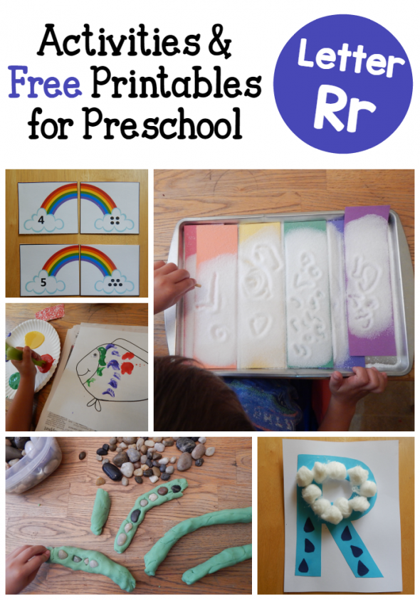 Look at all these fun Letter R activities for preschoolers!