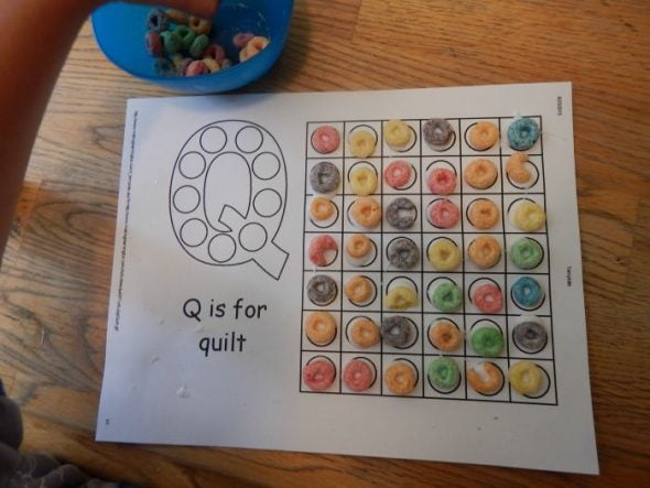 Look at all the fun we had learning about letter Q! You'll find a variety of free printables in this collection of letter Q activities.