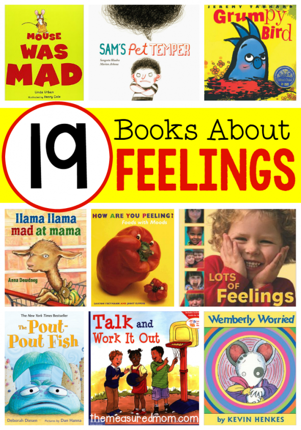 Looking for books about feelings for kids? These books about emotions are perfect for preschool and kindergarten! 