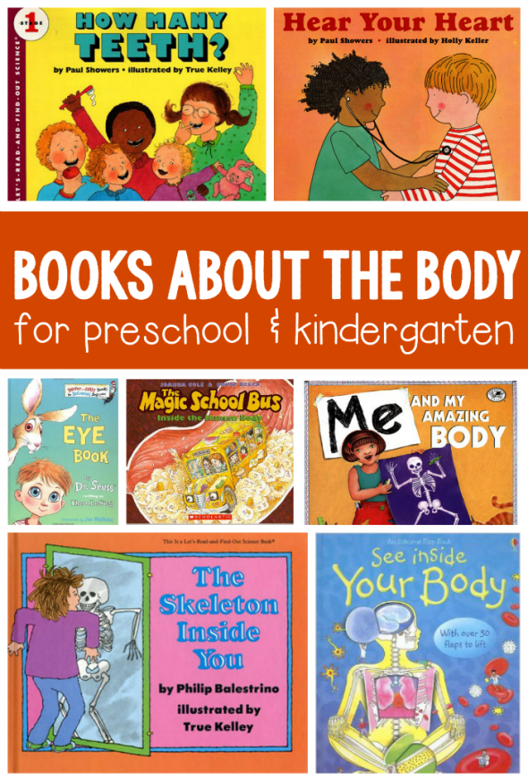 books about the body for prek and k
